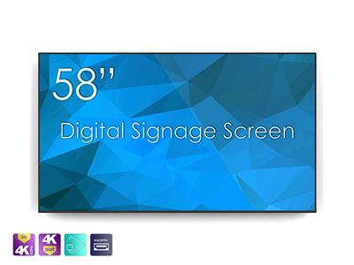 SWEDX 58" DigitalSignage Screen / nat 4K