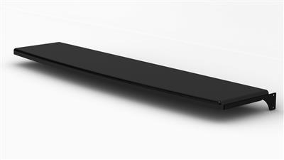 SWEDX Lamina 58" Front/Back Shelf-Black